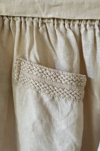 Linen Straight Pants Black/Indigo/Terracotta/Green/Cream