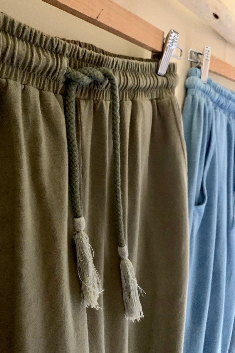 Sweat Pants Olive/Indigo Indigo Sea World